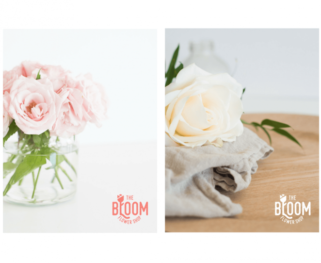 The Bloom 鮮花園藝logo設計品牌視覺形象設計-上海品牌設計公司