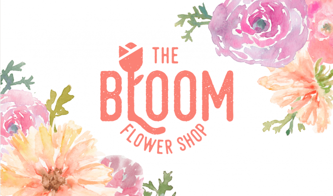 The Bloom 鮮花園藝logo設計品牌視覺形象設計-上海品牌設計公司