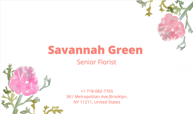 The Bloom 鮮花園藝logo設計品牌視覺形象設計-上海品牌設計公司