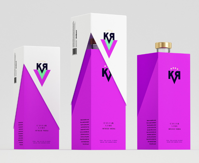 KVR酒精飲料品牌設(shè)計(jì)包裝設(shè)計(jì),互補(bǔ)色箭頭符號(hào),讓包裝超有識(shí)別性 KVR酒精飲料品牌設(shè)計(jì)包裝設(shè)計(jì),互補(bǔ)色箭頭符號(hào),讓包裝超有識(shí)別性