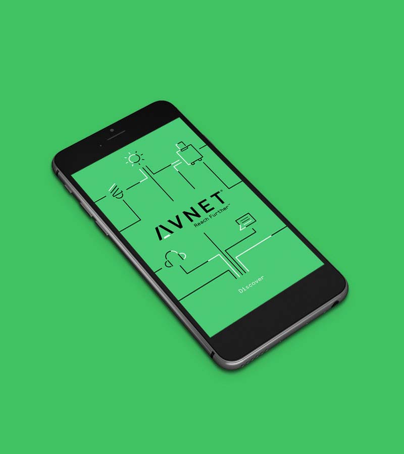 AVNET電子元件集團(tuán)新品牌logo與視覺(jué)形象VI設(shè)計(jì)