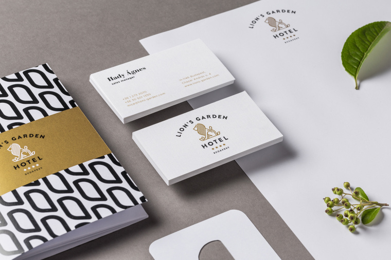 獅子花園酒店獅子標(biāo)志設(shè)計(jì)品牌VI設(shè)計(jì)