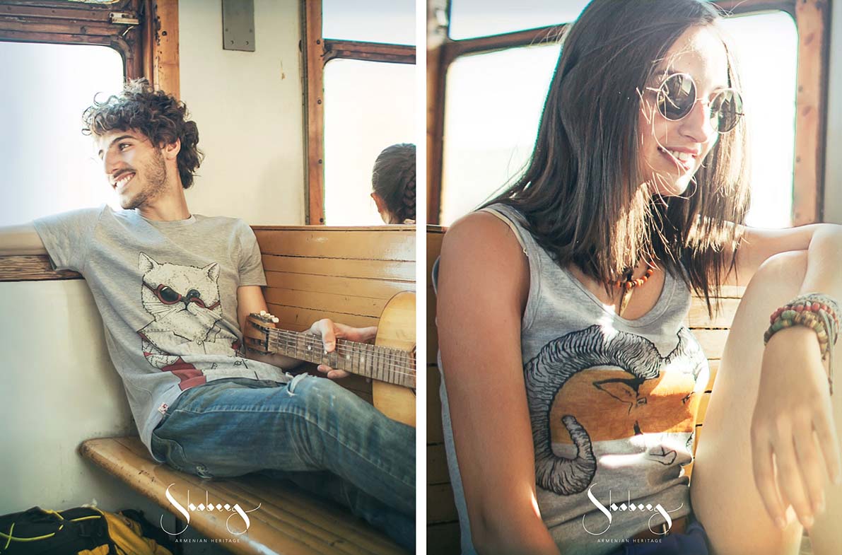 像素民族風(fēng)格Shabeeg亞美尼亞服裝品牌視覺設(shè)計(jì)