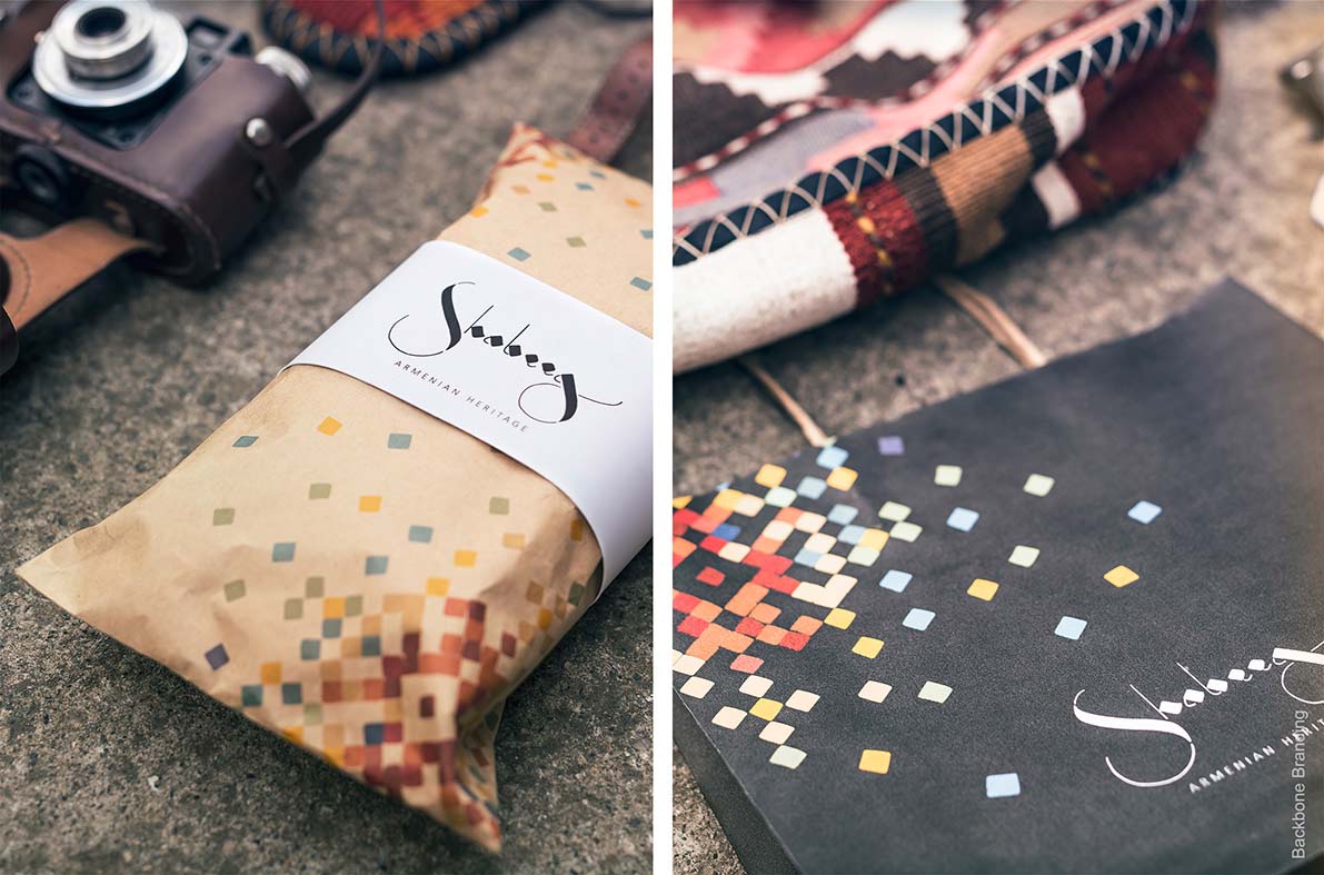 像素民族風(fēng)格Shabeeg亞美尼亞服裝品牌視覺設(shè)計(jì)