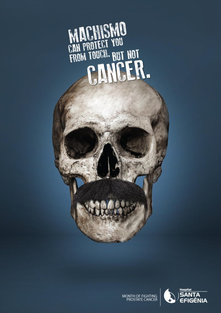 SantaEfigênia醫(yī)院前列腺癌癌癥篩查體檢平面創(chuàng)意廣告
