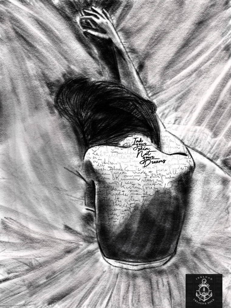 InkLoad Creative Dock藝術(shù)創(chuàng)意公司平面創(chuàng)意廣告“紋身”篇