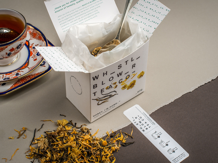 Whistle Blower Tea Co.的茶葉包裝設(shè)計(jì)-上海包裝設(shè)計(jì)公司