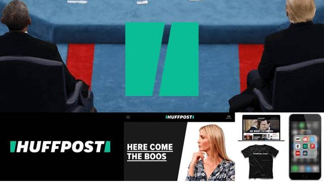 幾何演繹logo-Huffpost(美國最具影響力新聞網(wǎng)站《赫芬頓郵報 》)logo設(shè)計 幾何演繹logo-Huffpost(美國最具影響力新聞網(wǎng)站《赫芬頓郵報 》)logo設(shè)計