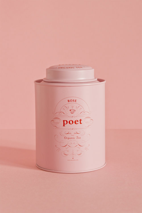 THE SIMPLE ELEGANCE OF POET TEA茶葉包裝設(shè)計(jì)