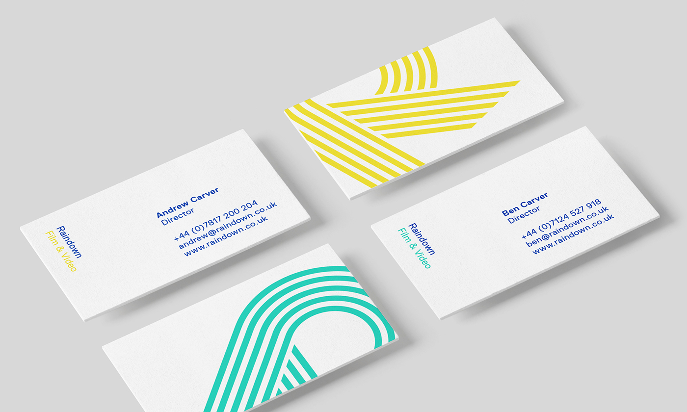 Raindown電影工作室標(biāo)志設(shè)計品牌形象設(shè)計