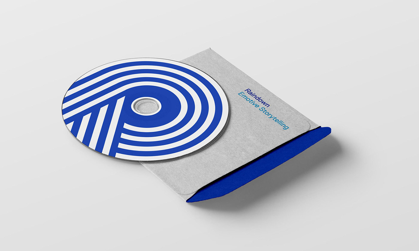 Raindown電影工作室標志設計品牌形象設計