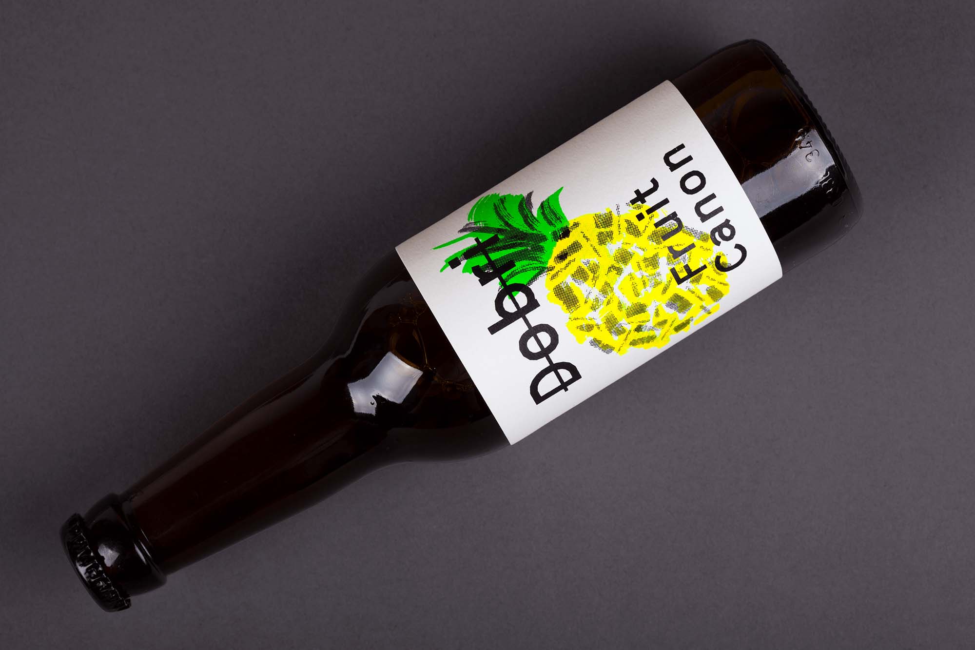 熒光涂鴉風(fēng)格Dobri啤酒包裝設(shè)計(jì)