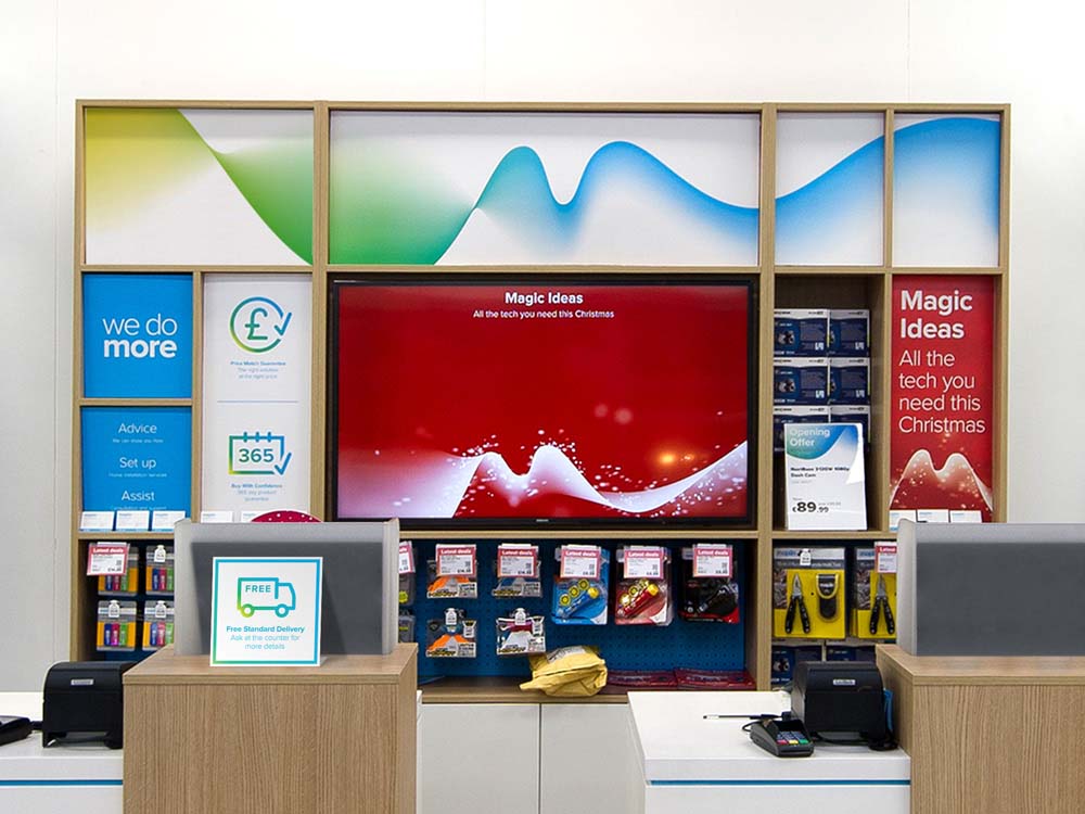 英國電子零售品牌Maplin動感漸變電子風(fēng)格標志設(shè)計與VI形象設(shè)計