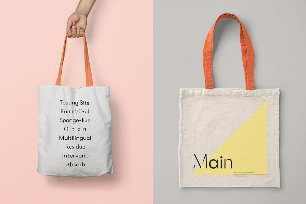 靈活多變簡約logo設(shè)計(jì)VI設(shè)計(jì)-洛杉磯博物館The Main更新品牌形象