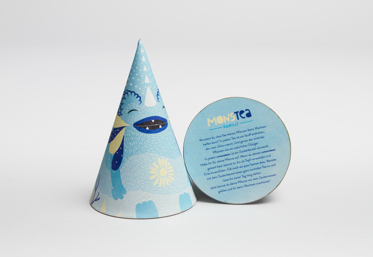 冰淇淋蛋筒造型兒童茶葉創(chuàng)意包裝設(shè)計(jì)-上海包裝設(shè)計(jì)公司設(shè)計(jì)欣賞