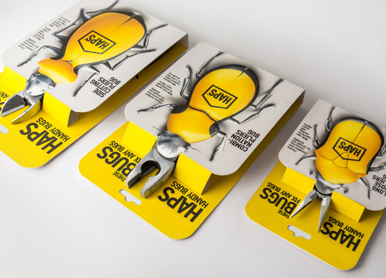 Handy Bugs五金工具昆蟲(chóng)產(chǎn)品造型創(chuàng)意設(shè)計(jì)與包裝設(shè)計(jì)-上海包裝設(shè)計(jì)公司