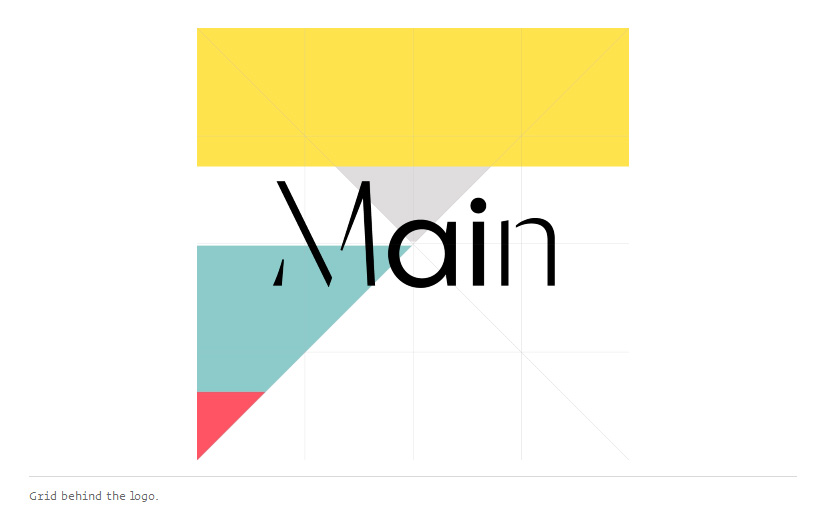 靈活多變簡約logo設(shè)計(jì)VI設(shè)計(jì)-洛杉磯博物館The Main更新品牌形象