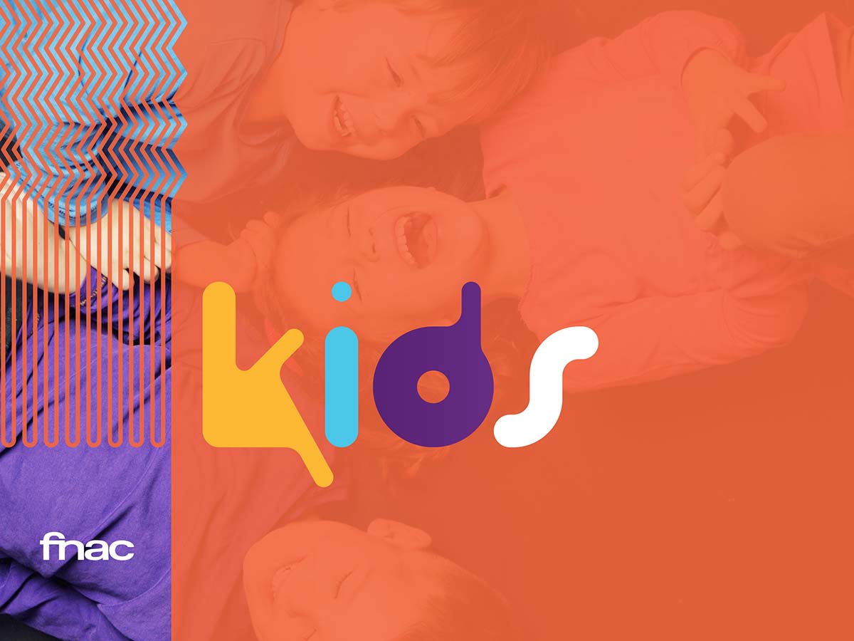 多彩動(dòng)態(tài)插畫(huà)表現(xiàn)的 Fnac Kids兒童服裝品牌視覺(jué)形象設(shè)計(jì)