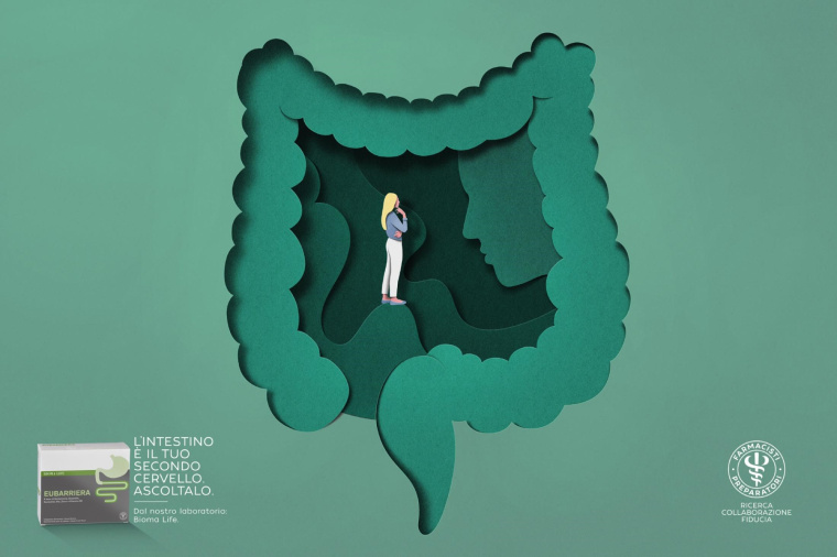 Farmacisti Preparatori美容保健產(chǎn)品平面廣告創(chuàng)意“年輕篇”-腸道 Farmacisti Preparatori美容保健產(chǎn)品平面廣告創(chuàng)意“年輕篇”-腸道