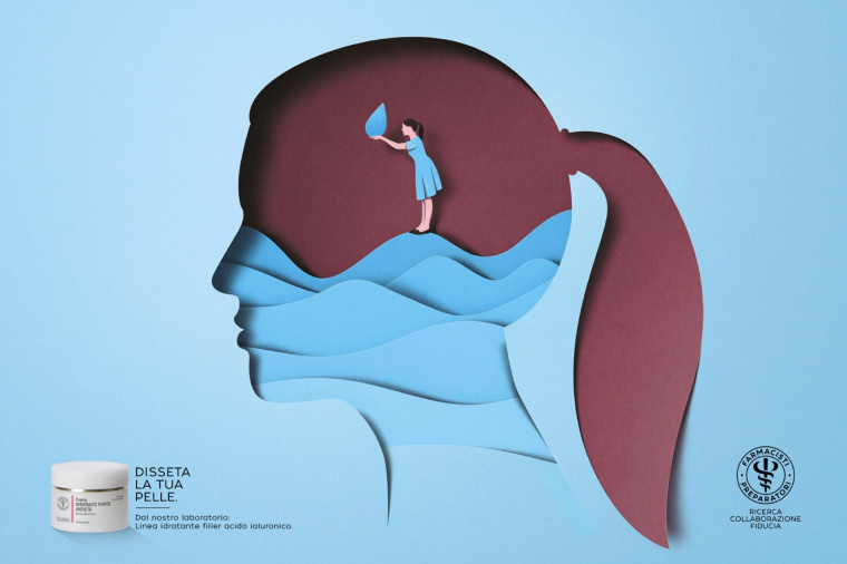 Farmacisti Preparatori美容保健產(chǎn)品平面廣告創(chuàng)意“年輕篇”-皮膚 Farmacisti Preparatori美容保健產(chǎn)品平面廣告創(chuàng)意“年輕篇”-皮膚