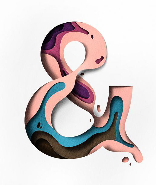 2018年最佳平面設(shè)計趨勢-終極指南-剪紙插圖