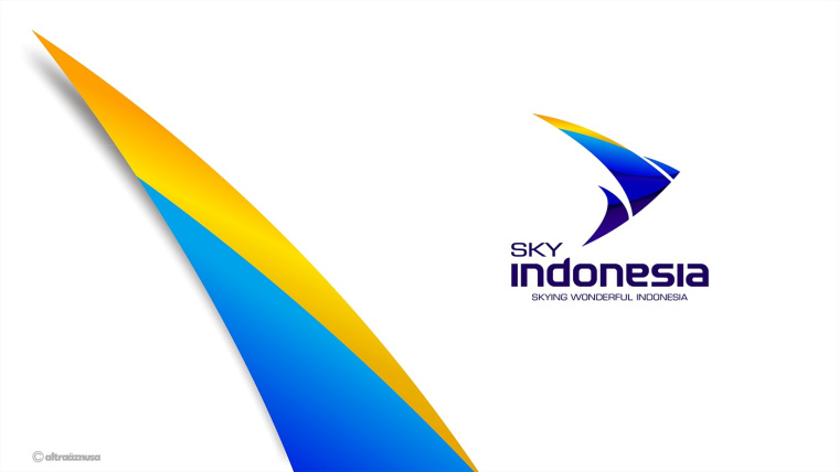 SKY INDONESIA航空公司logo設(shè)計(jì):代表印尼航空安全\精準(zhǔn)\效率文化\友好的箭鳥logo SKY INDONESIA航空公司logo設(shè)計(jì):代表印尼航空安全\精準(zhǔn)\效率文化\友好的箭鳥logo