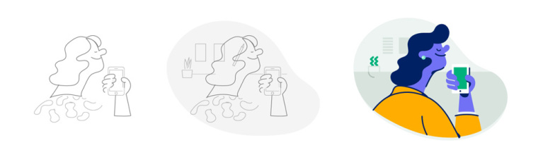 Bene數(shù)字金融科技公司個性插畫風(fēng)VI品牌形象設(shè)計 Bene數(shù)字金融科技公司個性插畫風(fēng)VI品牌形象設(shè)計