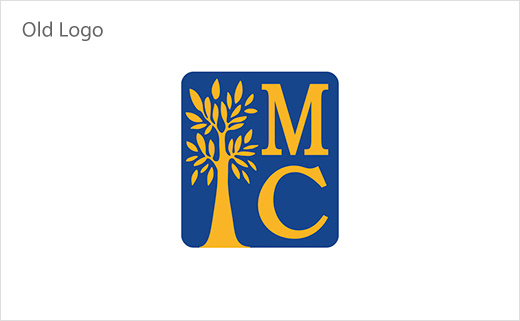 默塞德大學學院推出新的“樹形”logo設計-舊的logo