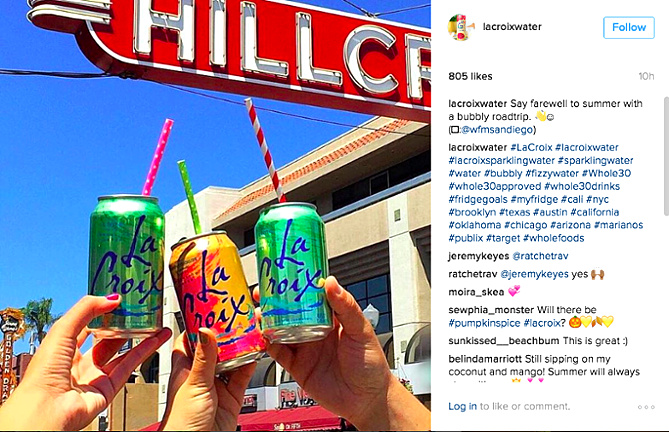 品牌營銷策劃公司分享-崇拜品牌的營銷策略-LaCroix碳酸飲料