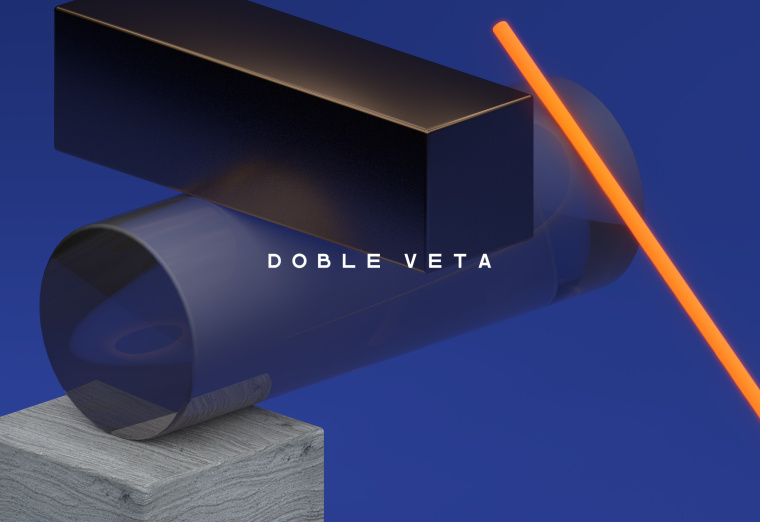 亮色立體效果 Doble Veta 建筑公司VI設(shè)計(jì)/企業(yè)視覺識(shí)別VI設(shè)計(jì)
