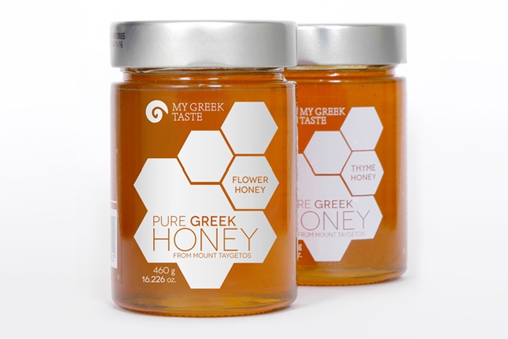 上海包裝設計公司-希臘蜂蜜包裝設計“蜂箱圖案篇”