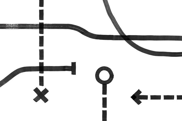 JimJams 服裝設(shè)計(jì)公司企業(yè)形象設(shè)計(jì)，非常個(gè)性的箭頭線條圖案