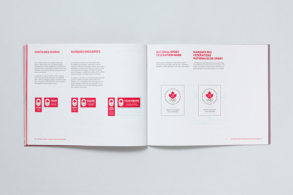 加拿大奧委會logo設(shè)計VIS設(shè)計視覺識別手冊-上海logo設(shè)計VI設(shè)計公司欣賞