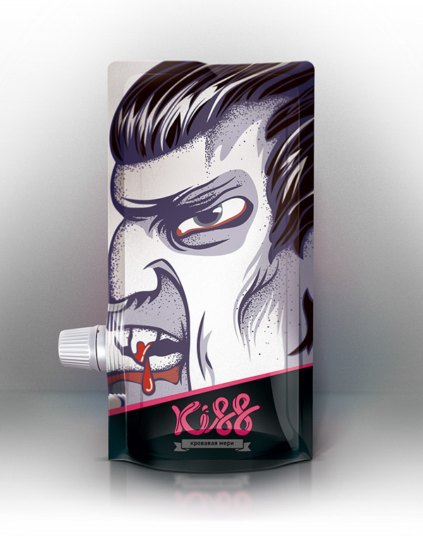 kiss人物夸張插畫果蔬泥包裝設(shè)計-上海包裝設(shè)計公司國外創(chuàng)意包裝欣賞 kiss人物夸張插畫果蔬泥包裝設(shè)計-上海包裝設(shè)計公司國外創(chuàng)意包裝欣賞