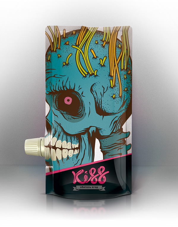 kiss人物夸張插畫果蔬泥包裝設(shè)計-上海包裝設(shè)計公司國外創(chuàng)意包裝欣賞 kiss人物夸張插畫果蔬泥包裝設(shè)計-上海包裝設(shè)計公司國外創(chuàng)意包裝欣賞