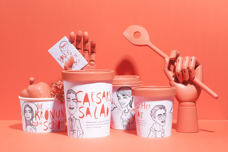 Sans 美食家人物插畫篇廚房手工調(diào)味品包裝設(shè)計(jì)－上海包裝設(shè)計(jì)公司