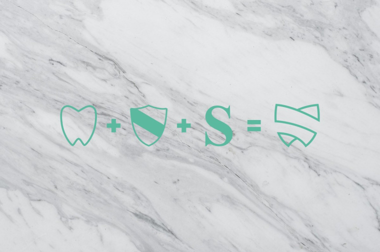 上海標(biāo)志設(shè)計公司-抽象線條 Santino Lisi 牙醫(yī)品牌標(biāo)志設(shè)計