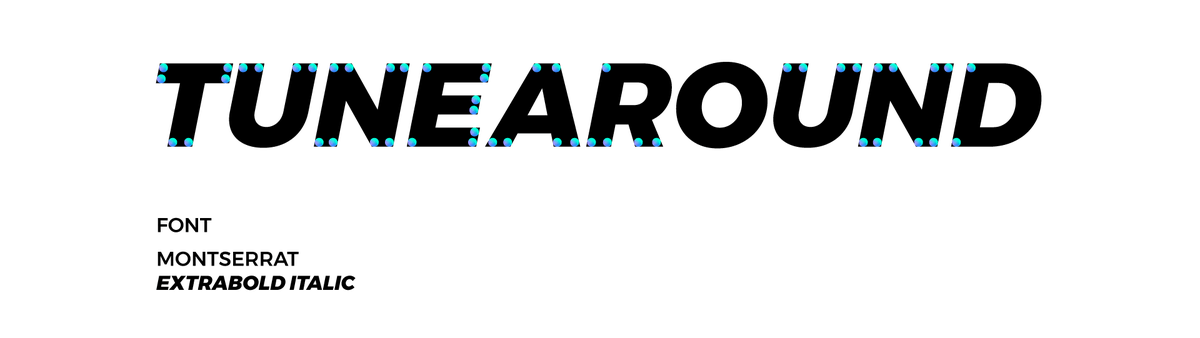 Tunearound 音樂APP品牌logo字體設(shè)計 Tunearound 音樂APP品牌logo字體設(shè)計