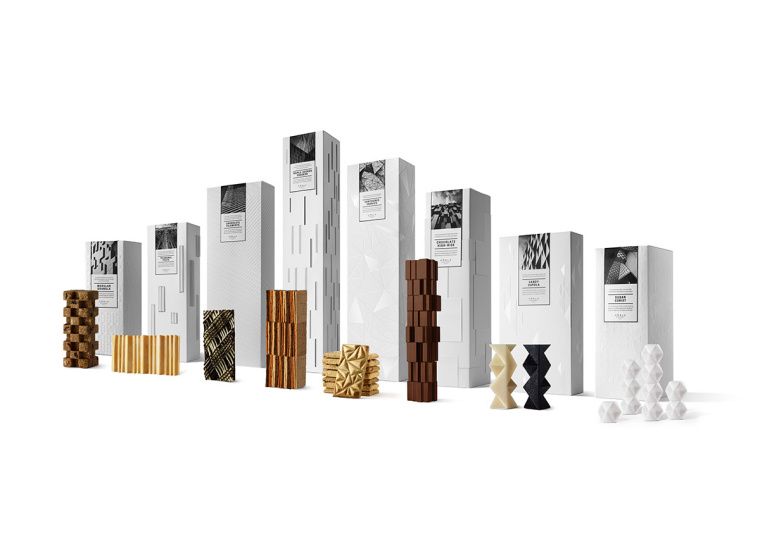 Noble房地產開發(fā)商食品禮盒禮品套裝包裝設計,源自建筑的設計靈感 Noble房地產開發(fā)商食品禮盒禮品套裝包裝設計,源自建筑的設計靈感