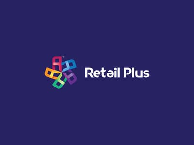 五色組合星形“R”logo標(biāo)志設(shè)計(jì)