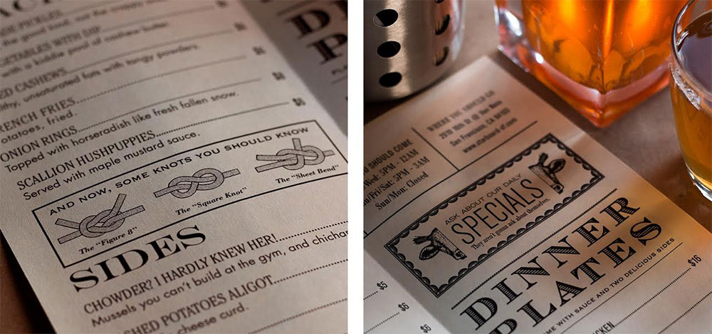 Starboard餐廳餐飲品牌形象設(shè)計-充分創(chuàng)意,復(fù)古和手繪的藝術(shù)風(fēng)格-上海品牌設(shè)計公司 Starboard餐廳餐飲品牌形象設(shè)計-充分創(chuàng)意,復(fù)古和手繪的藝術(shù)風(fēng)格-上海品牌設(shè)計公司