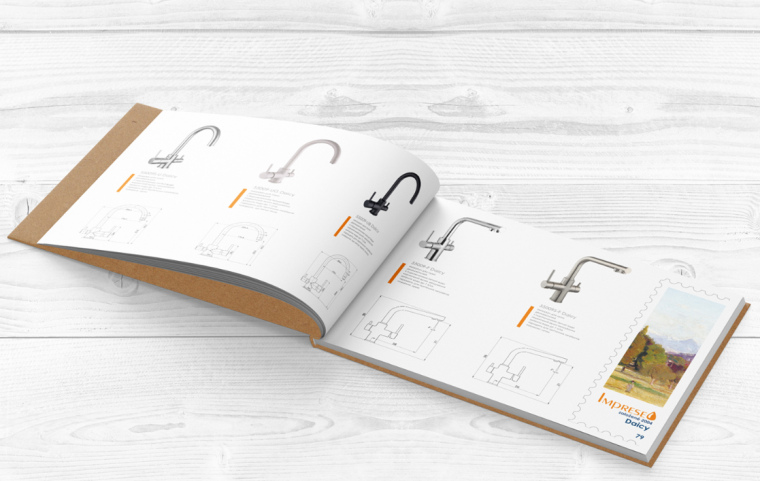 Imprese 五金水龍頭衛(wèi)浴宣傳畫冊設計－上海畫冊設計公司