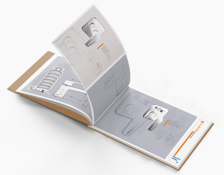 Imprese 五金水龍頭衛(wèi)浴宣傳畫冊設計－上海畫冊設計公司