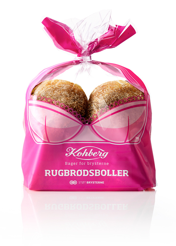 Kohberg 文胸創(chuàng)意面包包裝袋設(shè)計(jì)－上海包裝設(shè)計(jì)公司國(guó)外包裝欣賞