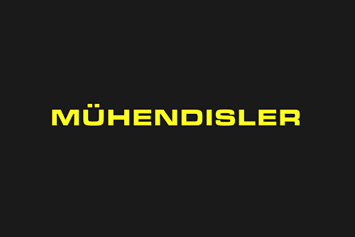Mhendisler建筑公司幾何線條風(fēng)格logo設(shè)計(jì)