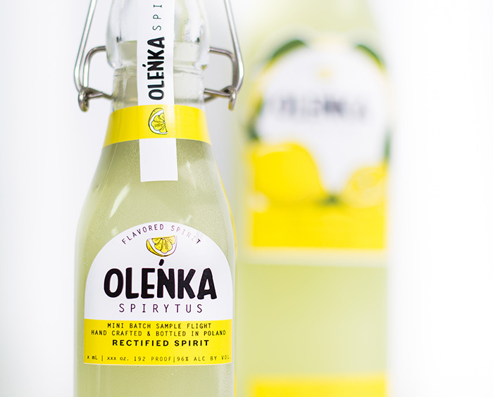 OLENKA 水果味伏特加酒果酒概念品牌包裝設(shè)計插畫設(shè)計-上海包裝設(shè)計公司