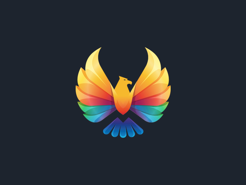 35個(gè)令人驚嘆的多彩彩色logo設(shè)計(jì)的例子-上海logo設(shè)計(jì)公司