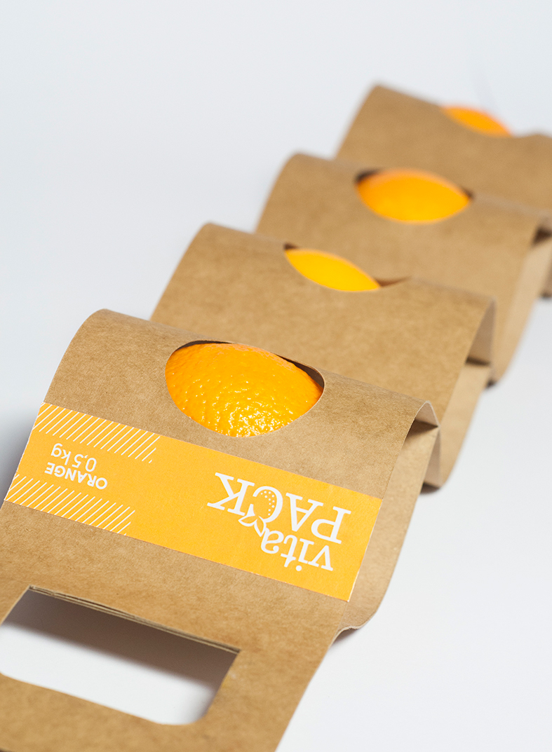 VitaPack便于攜帶0.5公斤橘子水果包裝設(shè)計(jì)-上海農(nóng)產(chǎn)品包裝設(shè)計(jì)公司