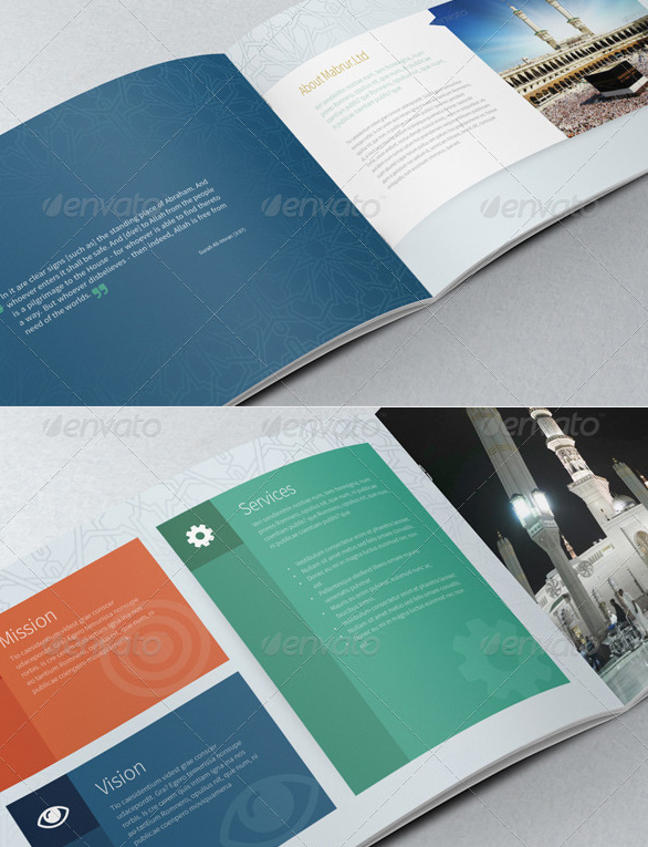 上海畫冊設(shè)計公司分享40+最佳旅游宣傳手冊設(shè)計模板-Hajj Umrah旅游旅行手冊