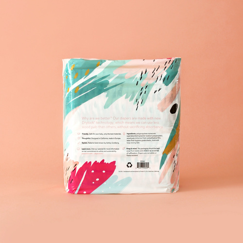 Parasol “飛濺的色彩”創(chuàng)意嬰兒尿不濕尿布+濕巾產品包裝設計－上海包裝設計公司